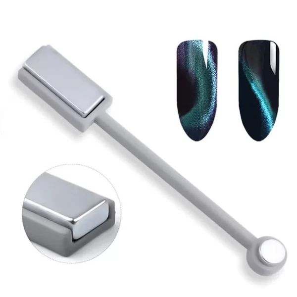 Dual-Ended Cat Eye Nail Magnet Magnetic Wand for 3D Gel Polish Effects