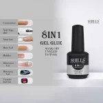 Shills Professional 8 in 1 Nail Gel Glue – Multifunction Builder Gel for Nail Tips, Rhinestones, Extensions & Nail Art Design - Image 2