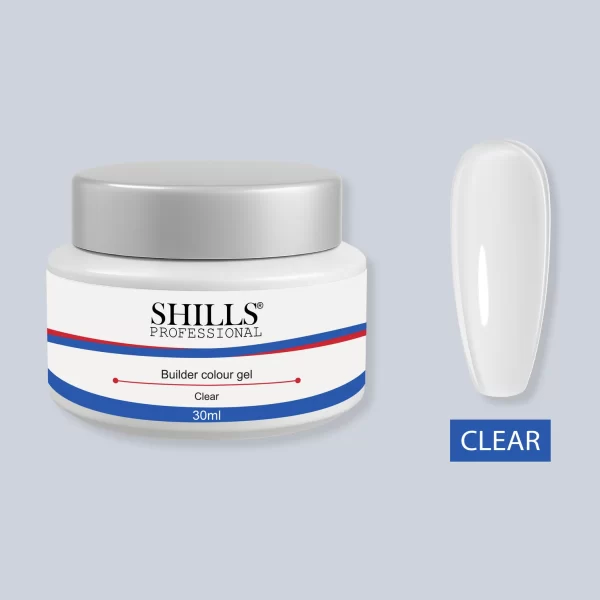Builder Gel Clear 30ml – Transparent Nail Extension Gel