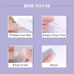 Shills Professional 401 Nail Glue – Strong Bond for Nail Tips, Acrylics & Press-On Nails | Quick-Dry Nail Adhesive - Image 3