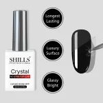 Crystal Top Coat — Durable, High-Gloss Finish for Gel Nails | UV/LED Cure | Long-Lasting Shine - Image 3