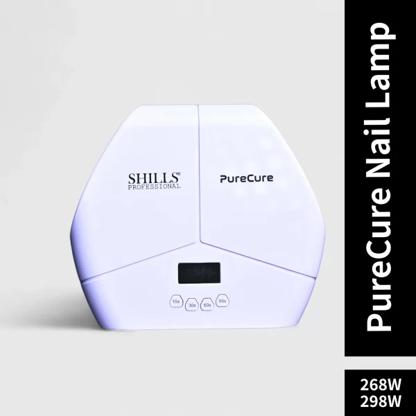PureCure Professional UV LED Nail Lamp – 72 LEDs | 268W / 298W High Power Gel Dryer with Smart Sensor & LCD Display