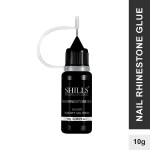 SHILLS Professional Nail Rhinestone Glue 10g – UV LED Soak Off Gel for Crystals, Charms & Nail Art