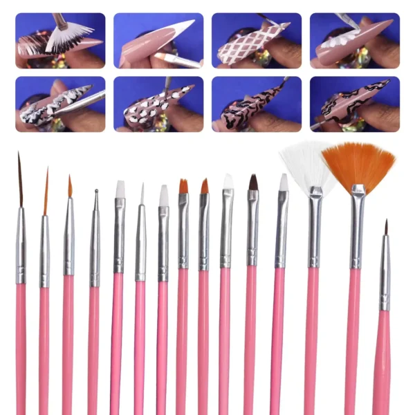 Nailart Brush Set