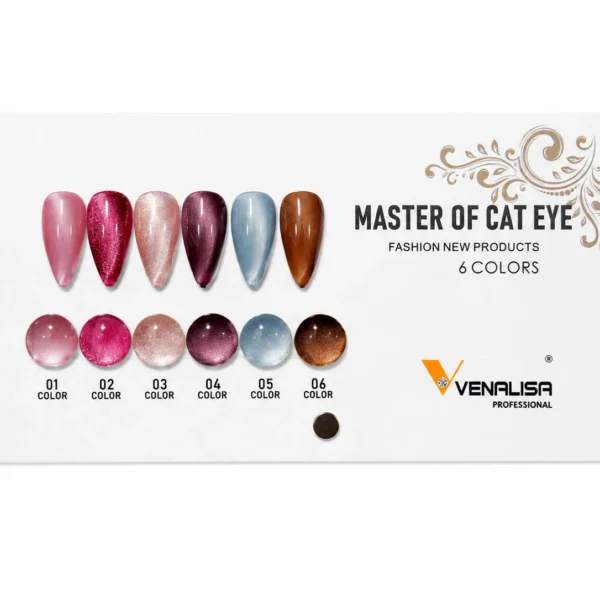 Master Silk Cat eye kit - 6 Pcs