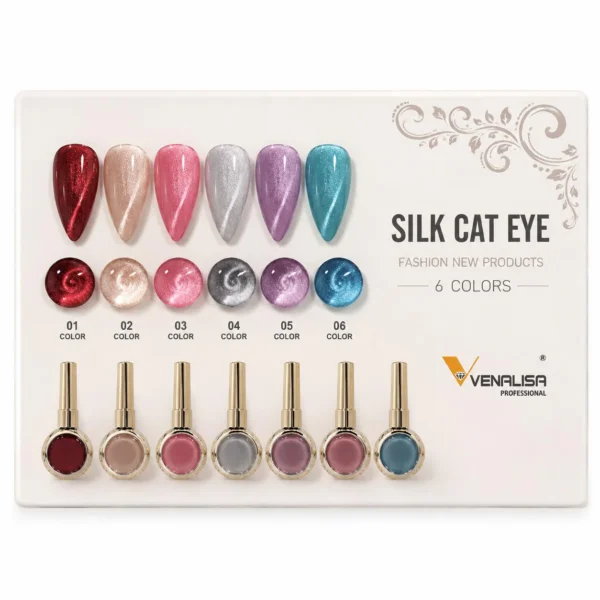 Silk Cat eye Kit - 6 Pcs
