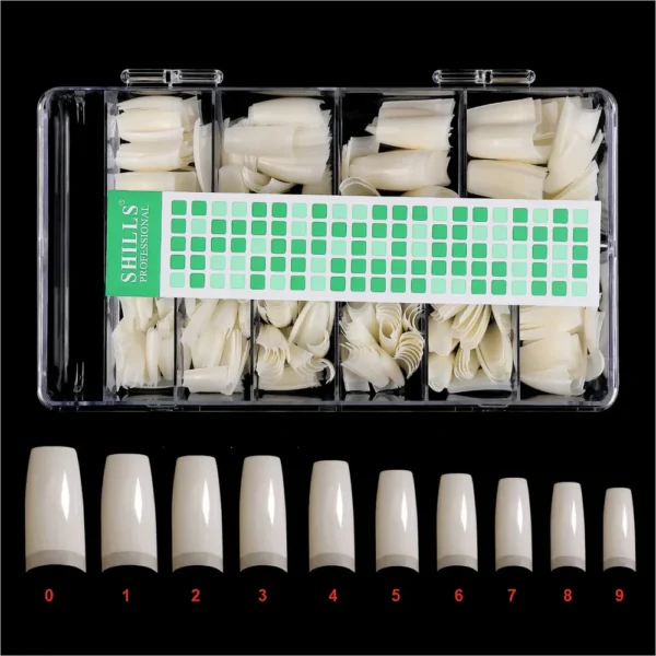 French Nail Tips - White