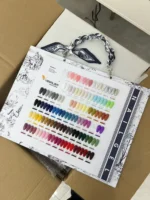 60 Shades Gel Nail Polish Kit – 15ml | Base Coat, Top Coat, Cuticle Oil & Free Shade Card - Venalisa - Image 2