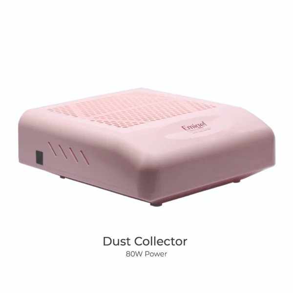 Nail Dust Collector 80W | Suction Fan, Upgraded Powerful Nail Vacuum Cleaner Dust Extractor Manicure Machine for