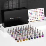Aurora Cat Eye Glitter Gel Set 60 Colors With Color Display TPO Free Hema Free