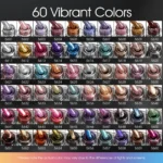 Aurora Cat Eye Glitter Gel Set 60 Colors With Color Display TPO Free Hema Free - Image 5