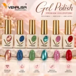 VENALISA-SIGNATURE SHADES 65Clrs Kit with Top Coat & Base Coat Free -15ml(HEMA Free & TPO Free) - Image 6